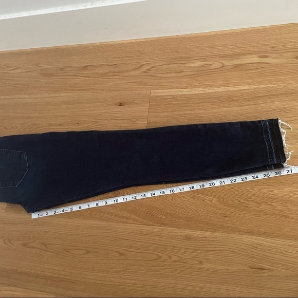 NWOT 7 for all mankind the ankle skinny Dark Brisbane - 26 - Picture 10 of 10